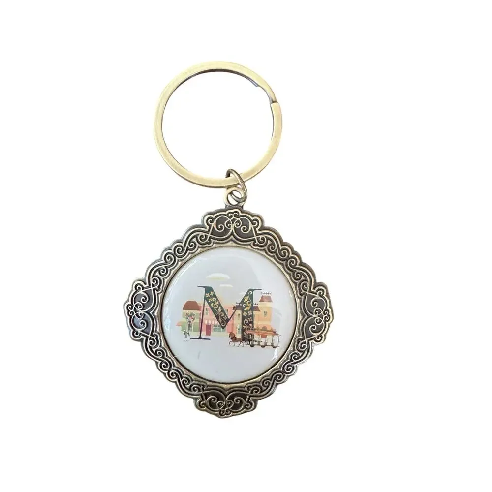 *RARE* Disney Parks Alphabet Keychain Lot of 10 Letters A D E J L M R S T V
